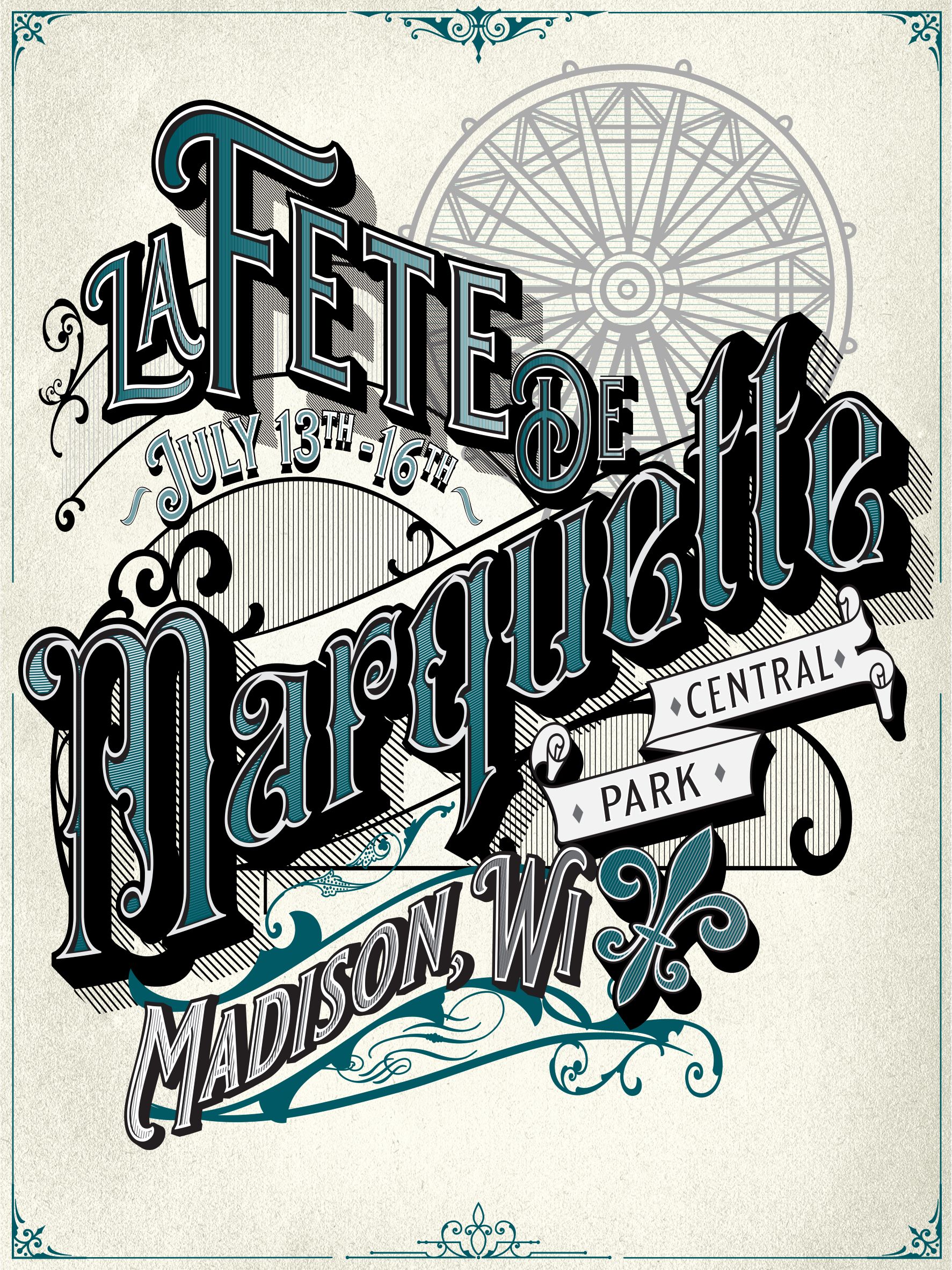 Fete De Marquette Poster